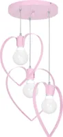 Deckenleuchte Amore Pink 3Xe27 Pendelleuchte - Mlp9954 Deckenlampe Kinderzimmer Kinderleuchte