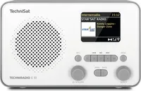 TechniSat TECHNIRADIO 6 IR | portables DAB+ Internetradio mit Akku | weiß/grau