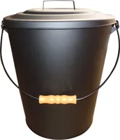 Ascheeimer mit Deckel Adrik