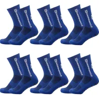 YisibaihTao 6 Paar Fußballsocken Männer, Sportsocken Rutschfeste,  Sportstrümpfe gr.39-46