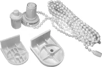 Rollläden Ketten Mechanismus fi25 Rollläden Ketten Mechanismus Rolladen Zubehör Kettenlänge 200 cm Set Weiß
