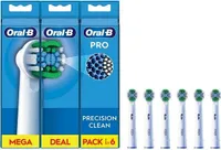 Oral-b Eb20rx-6 Austausch Der Elektrischen Zahnbürste 6 Einheiten One Size
