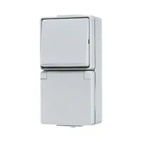 JUNG 676 W Elektryczny przełącznik kołyskowy Biały (676W)