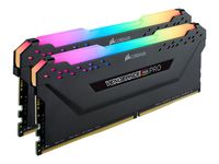 CORSAIR Vengeance RGB PRO - DDR4 - Kit - 64 GB: 2 x 32 GB - DIMM 288-PIN - 3200 MHz / PC4-25600 - ungepuffert