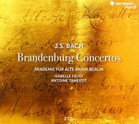 Bach: Brandenburg Concertos Akademie Fur Alte Musik Berlin Faust Tamestit (digipack)