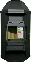 EEK A Eck-Kaminofen - Kaminofen Victoria 05 Panama A 9.0 kW
