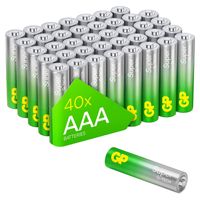 GP Micro-Batterie AAA SUPER Alkaline 40 Stück