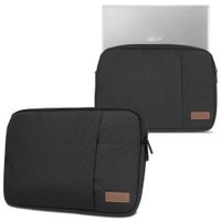 Sleeve Tasche für Acer Chromebook 14 Hülle Schutzhülle Schutz Case Laptop Cover, Farbe:Schwarz