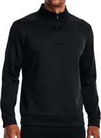 Under Armour Armour Fleece Halbreißverschluss-sweatshirt Schwarz L / Regular Mann Schwarz L