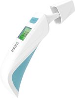 HoMedics Kontaktloses Digitales Infrarot-Fieberthermometer für Baby Kinder Erwachsene - Messen Sie Ohr-, Stirn- und Oberflächentemperatur in 2-5 Sekunden (3 in 1 Thermometer) TE-300 EU