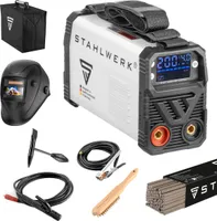 STAHLWERK Schweißgerät ARC 200 MD Digital Vollausstattung - Inverter 200 Ampere