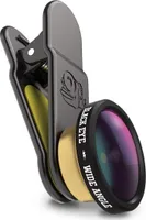 Black Eye HD Wide Angle, Photo lens, Schwarz, weit, 160°