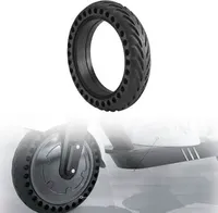 8.5'' Reifen Für Xiaomi M365 Elektroroller Vollgummi Scooter Reifen schwarz