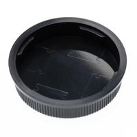 vhbw Objektiv-Rückdeckel kompatibel mit Panasonic Lumix S1R, S1, S1H Kamera - Kunststoff Schwarz