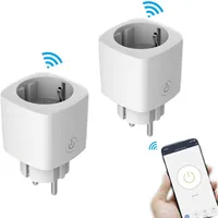 Set aus 2 Smart WiFi-Steckdosen 16A mit Strommessfunktion – für intelligente Energieverwaltung
