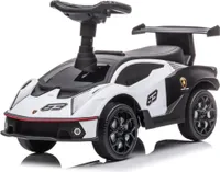 Lamborghini autíčko na ježdění - pro děti - od 1 do 3 let - klouzačka - bílá