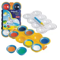 Pelikan Deckfarbkasten mini-friends 755/8 Farben + Pinsel