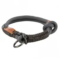Trixie BE NORDIC sťahovací obojok - tmavosivý - 35 cm