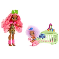 Mattel GNL92 Jaskyniarsky klub Divoká zábava s opatrovaním 2 bábiky a hracia súprava