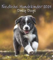 Niedliche Hundekinder 2024 - Wand-Kalender - Tier-Kalender - 30x34