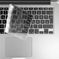 Ultra Dünn TPU Tastaturschutz für 13/16 Zoll MacBook Pro mit Function Keys Bar ( 2019/2020,EU Layout）