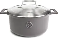Saveur Gusseiserner Kochtopf mit Deckel, Ø 25cm 4,7L, emailliert, alle Herdarten