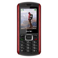 Beafon AL560 schwarz/rot Handy 2,4' Outdoor Wasser und Staubdicht 1.3 MP Kamera