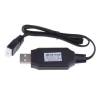 USB Stecker zu Buchse 7.4V Lithium-batterie Ladekabel Charge Cable Ersatzteil für RC Auto, RC Drohne, Roboter