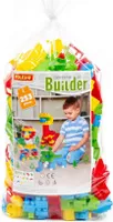 Polesie Bausteine Baumeister 253-tlg. mit Zubehör Kinder Steckbausteine