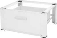 Základní rám pračky ML-Design z oceli, pro sušičku/ledničku, do 150 kg, se zásuvkou