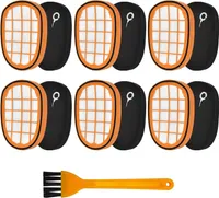 6 Stück Filter für SpeedPro Max Akkusauger, FC5005/01 Ersatzfilter Zubehör für FC6812 FC6813 FC6822 FC6823 FC6826 FC6723/01 FC6901-FC6904 XC7042/01 XC8045/01 XC8147/01