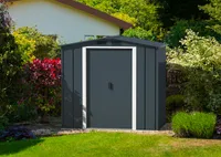 Duramax Metallgerätehaus Eco 6 x 4 202 x 122,1 x 180,5 cm (BxTxH)