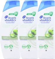 3x Head & Shoulders Anti Schuppen Shampoo für empfindliche Kopfhaut mit Aloe Vera je 500ml