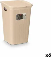 Container-Eimer Stefanplast 30084 Creme Kunststoff 50 L 36 x 54,5 x 38 cm (6 Stück)