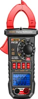 Miernik cęgowy ANENG PN128, 4000 zliczeń, prąd 600 A AC/DC, amperomierz, woltomierz, tester elektryczny, multimetr cyfrowy true RMS, narzędzie cęgowe, pomiar rezystancji, kondensatora, diody, Hz, temperatury