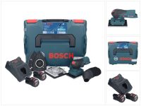 Bosch GSS 12V-13 Professional akumulátorová orbitální bruska 12 V + 2x akumulátor 3,0 Ah + nabíječka + L-BOXX