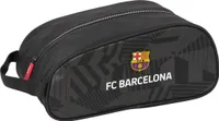 Schuhtasche für die Reise F.C. Barcelona Black Schwarz 34 x 15 x 18 cm