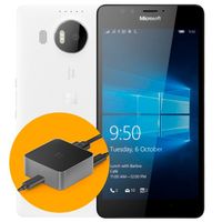 Microsoft Lumia 950 XL, Single SIM schwarz, Windows 10, NanoSIM, GSM, WCDMA, LTE