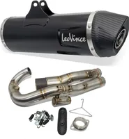 LeoVince kompletny system ze stali nierdzewnej SBK NERO 1/1 do HUSQVARNA 701 SUPERMOTO / ENDURO / ENDURO LR z katalizatorem