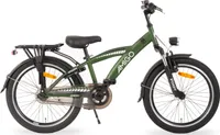 AMIGO Kinderfahrräder Jungen Roady 20 Zoll 27,5 cm Jungen Rücktrittbremse Grün