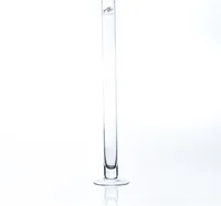 Reagenzglasvase Glasvase SOLIFLEUR mit Fuss H. 40cm D. 3cm rund klar Sandra Rich