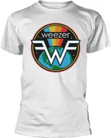 Weezer - Tričko s logom pre mužov/dámy Uni RO4494 (L) (White)
