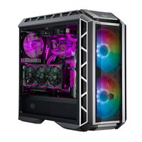 Cooler Master MasterCase H500P Mesh ARGB - Midi Tower - PC - Netz - Kunststoff - Stahl - Gehärtetes