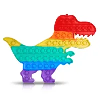 Push It Pop Fidget Bubble Reise Spielzeug Anti Stress Toy 20cm XXL Popper TikTokForm:Dinosaurier 29.5 x 21 cm