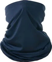 Schlauchschal Multifunktionstuch Mundschutz Neckwarmer Rundschal Schal Halstuch Motorrad, Komfortabel Atmungsaktiv Sonnenschutz, Navy blau