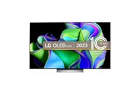 LG OLED evo 77" LG 4K 77C34LA OLED evo TV C3, 3840 x 2160 Pixel, OLED evo, Smart-TV, WLAN, Silber 77 ZOLL
