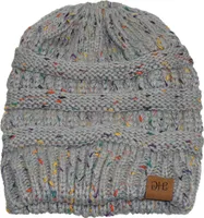 Strickmütze für Damen mit Pferdeschwanz