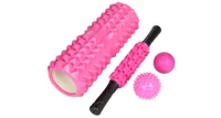 Merco Roller Set IV jóga set růžová balení 1 sada