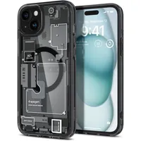Etui Ultra Hybrid Mag Z Magsafe Na Iphone 15 Szaro-Czarne