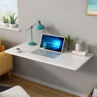 Wandklapptisch Schreibtisch Tischplatte 80x50cm Klapptisch Küchentisch für Wand,Arbeitszimmer Weiß